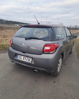 Citroen DS3 cena 13000 przebieg: 208830, rok produkcji 2009 z Nasielsk małe 67